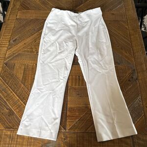 Zara Women's White and Cream Trousers